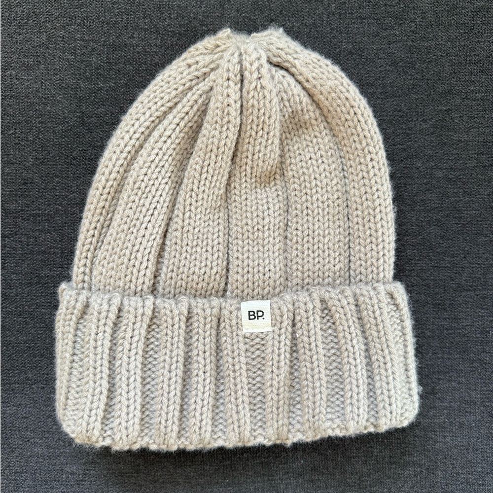 BP Beige Knit Hat